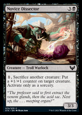 Novice Dissector [Strixhaven: School of Mages] Foil