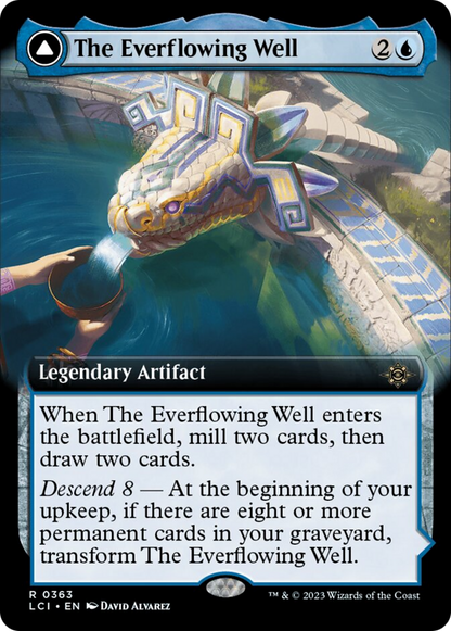 The Everflowing Well // The Myriad Pools (Extended Art) [The Lost Caverns of Ixalan] Foil