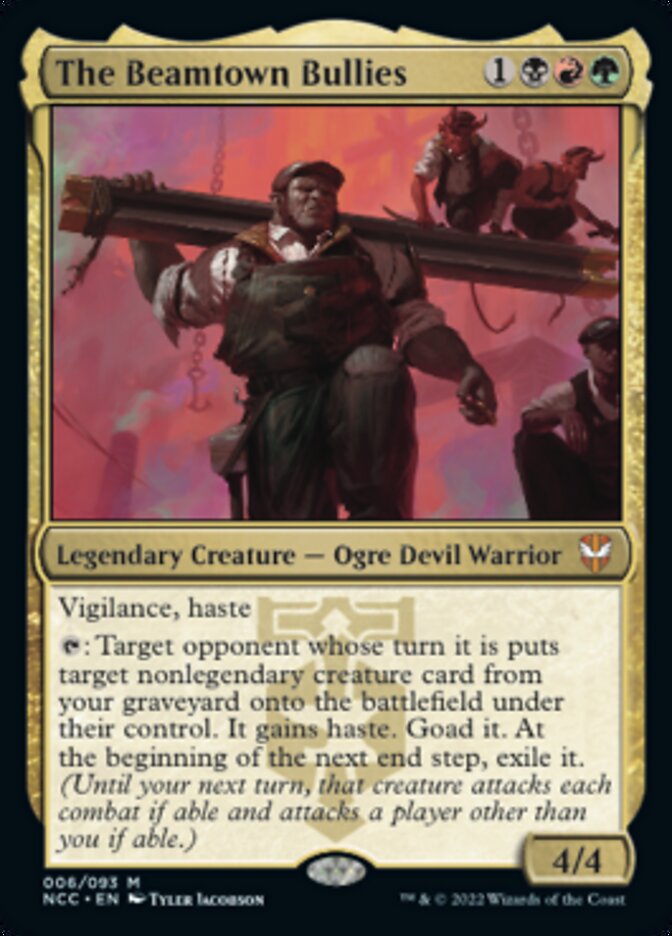 The Beamtown Bullies [Streets of New Capenna Commander] Foil