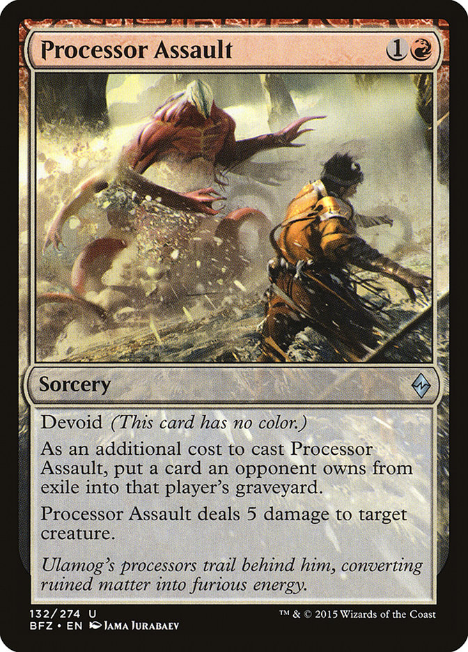 Processor Assault [Battle for Zendikar] Foil