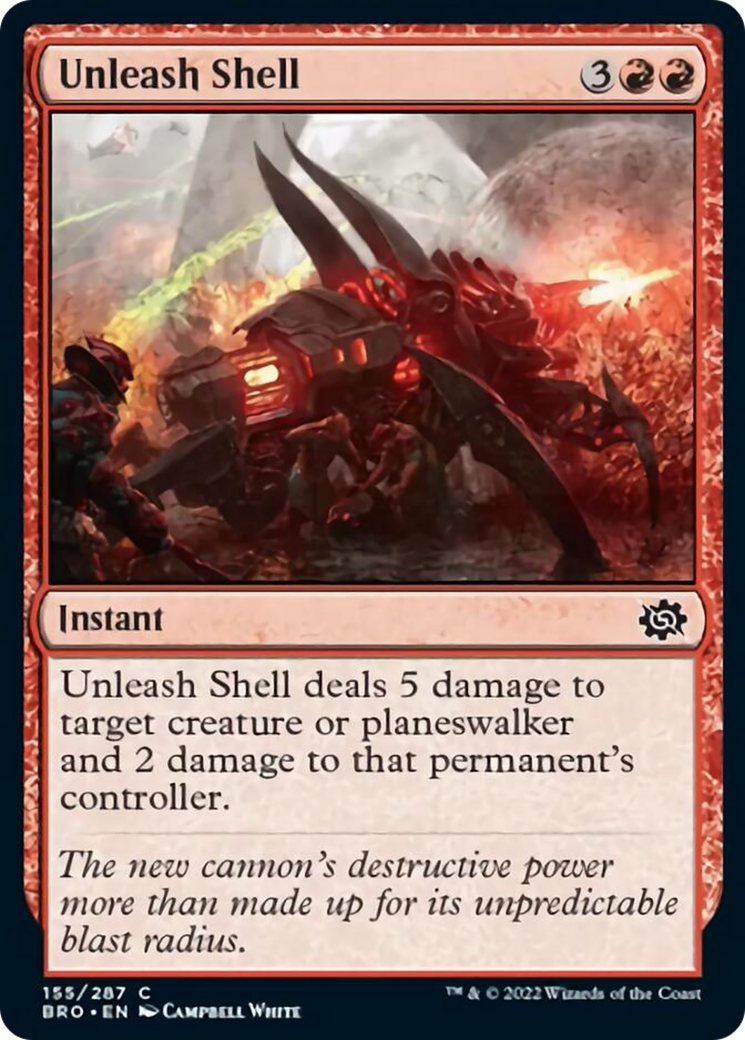 Unleash Shell [The Brothers' War] Foil