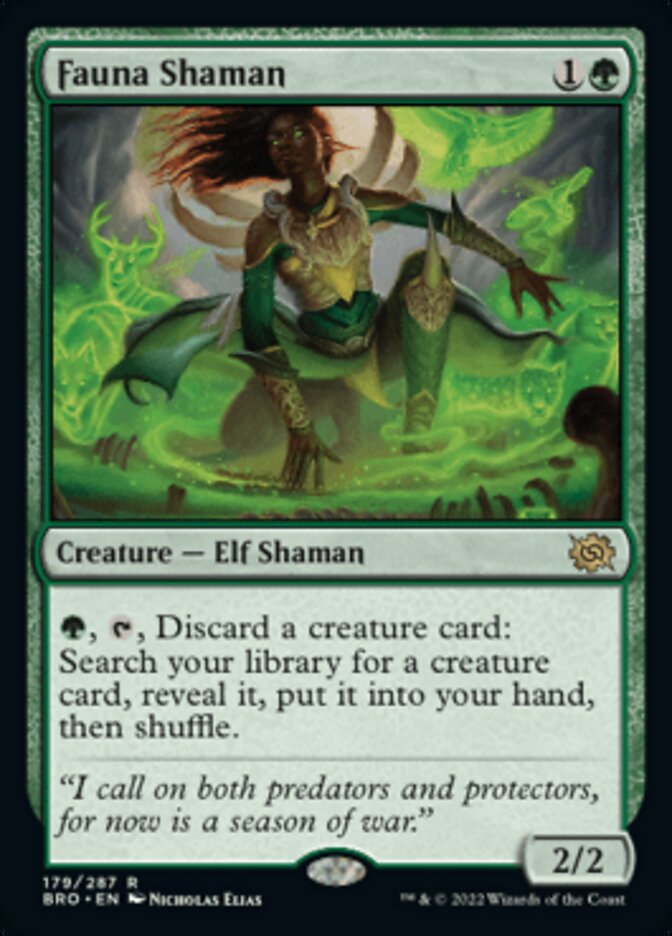 Fauna Shaman [The Brothers' War] Foil