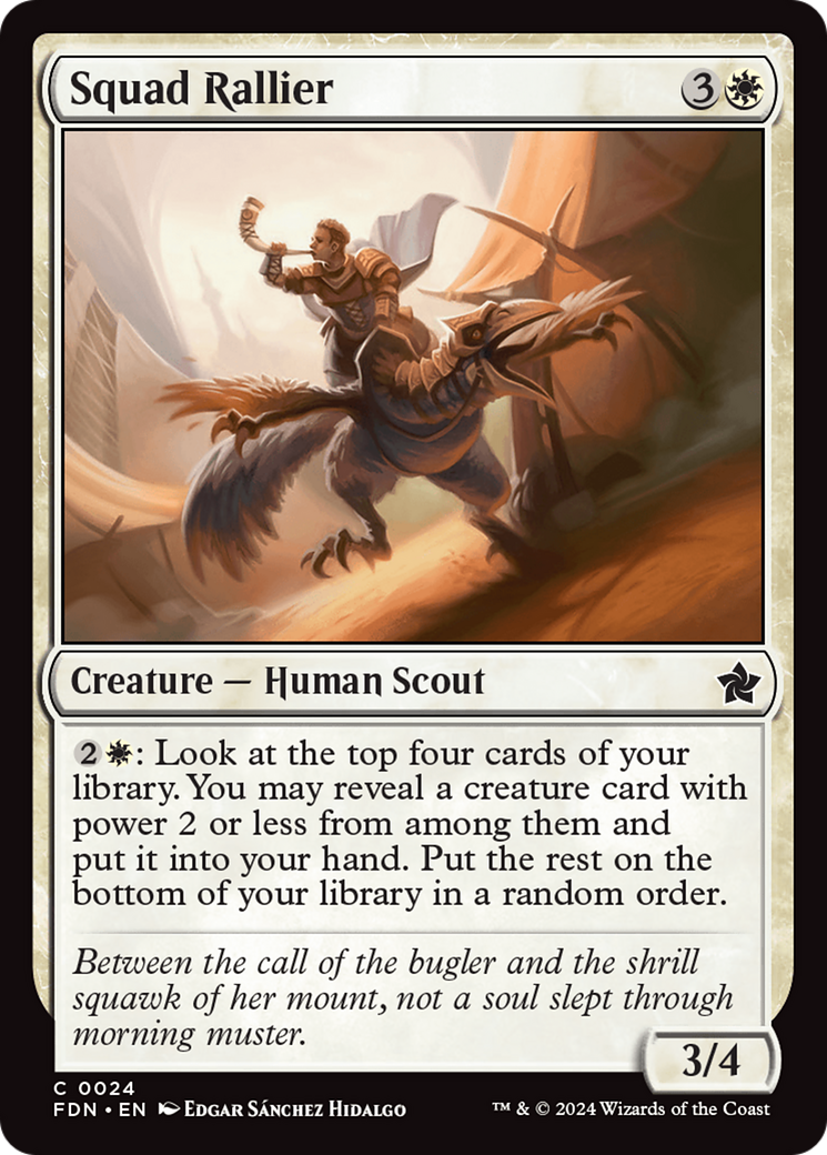 Squad Rallier [Foundations] Foil
