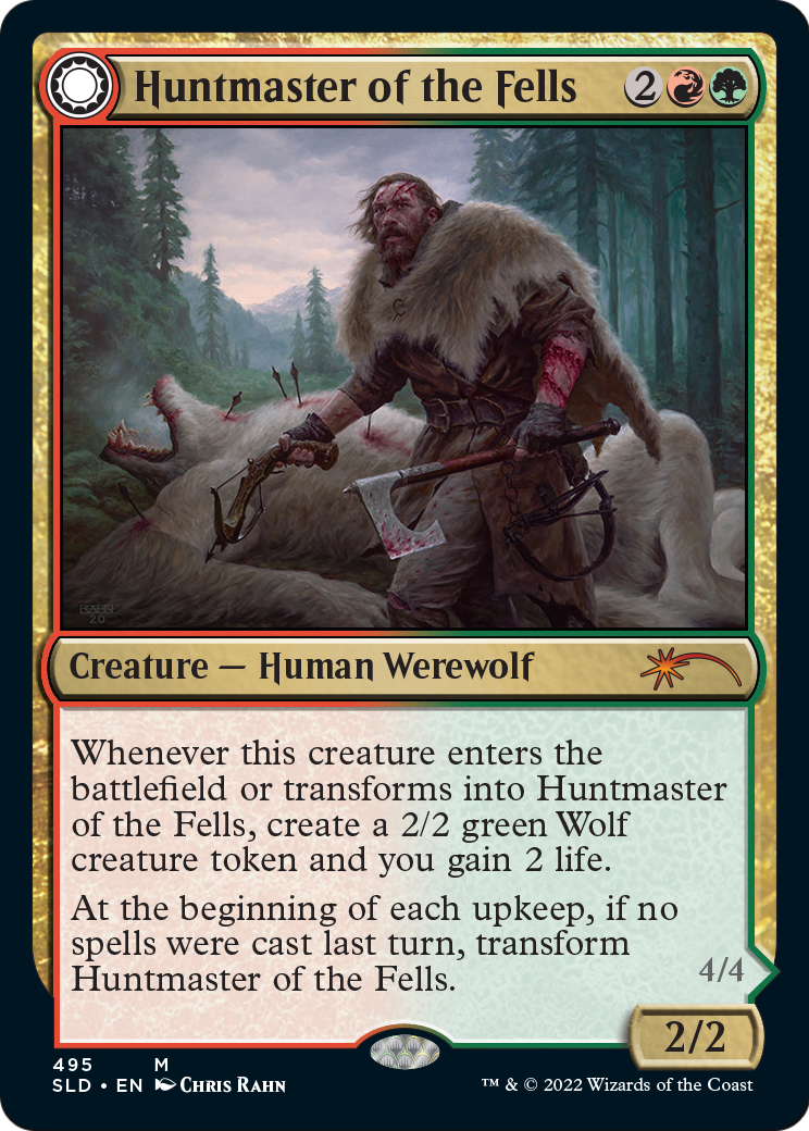 Huntmaster of the Fells // Ravager of the Fells [Secret Lair Drop Series] Foil