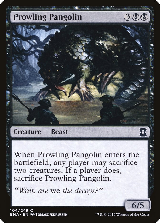 Prowling Pangolin [Eternal Masters] Foil