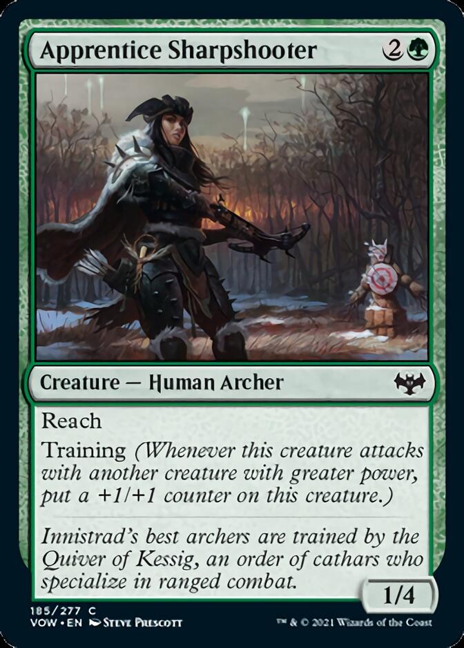 Apprentice Sharpshooter [Innistrad: Crimson Vow] Foil