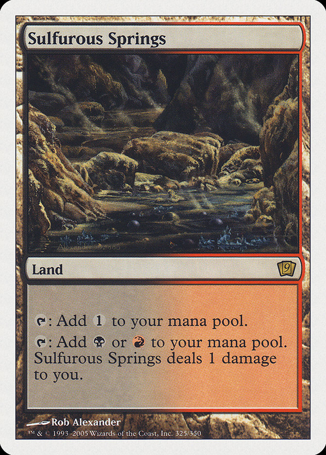 Sulfurous Springs [Ninth Edition] Foil
