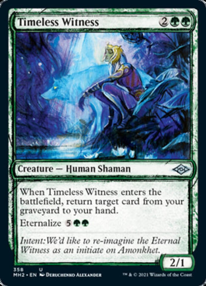 Timeless Witness (Sketch) [Modern Horizons 2] Foil