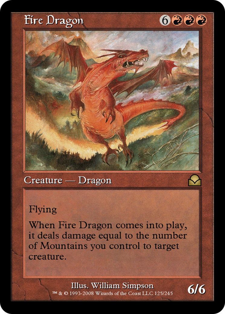 Fire Dragon  [Masters Edition II]