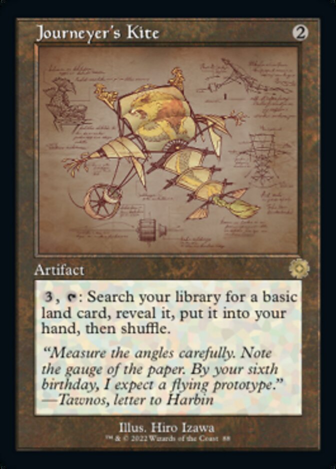 Journeyer's Kite (Retro Schematic) [The Brothers' War Retro Artifacts] Foil