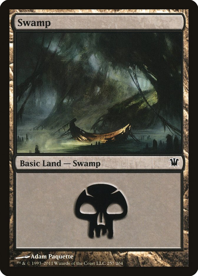 Swamp (257) [Innistrad] Foil