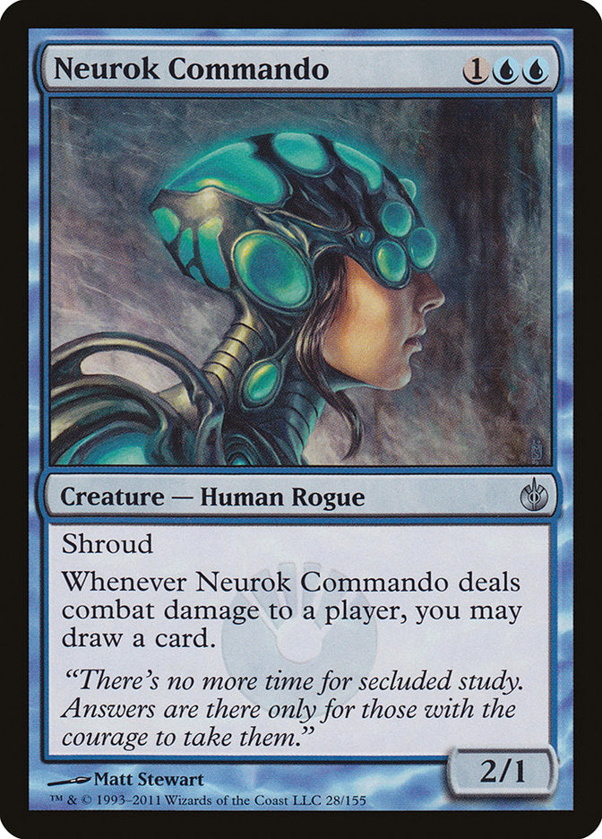 Neurok Commando [Mirrodin Besieged] Foil