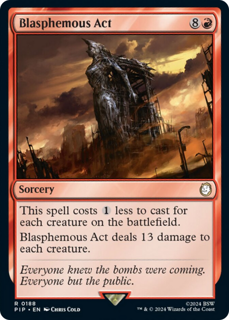 Blasphemous Act [Fallout] Foil