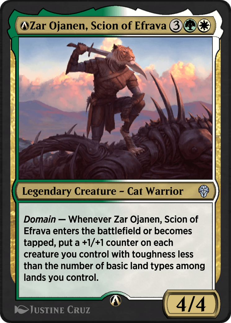 A-Zar Ojanen, Scion of Efrava  [Dominaria United]