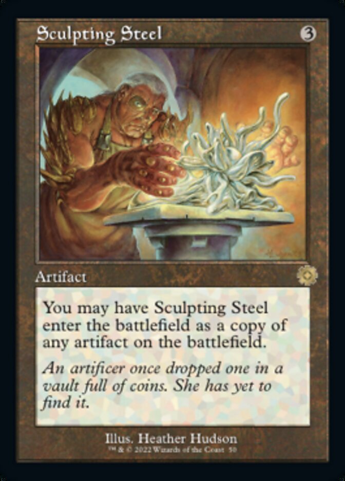 Sculpting Steel (Retro) [The Brothers' War Retro Artifacts] Foil