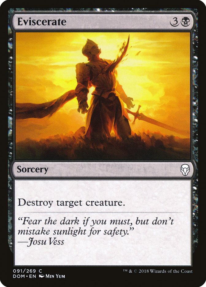 Eviscerate [Dominaria] Foil