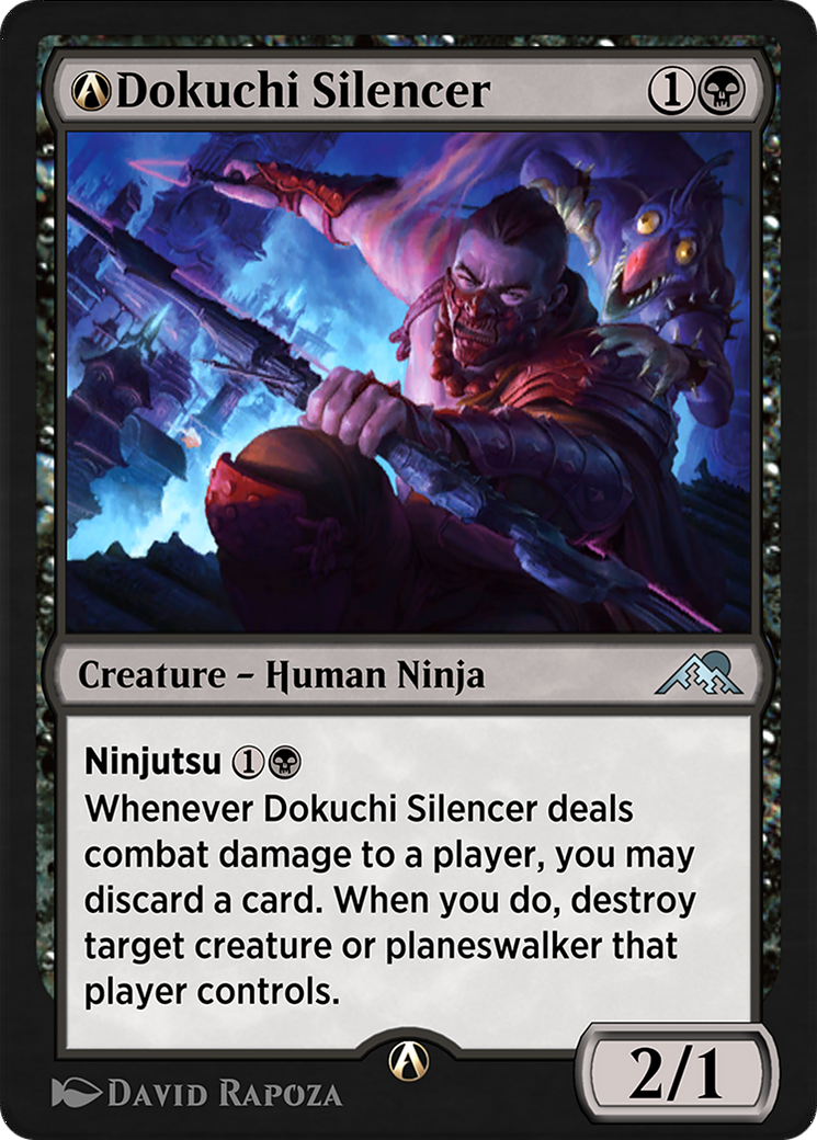 A-Dokuchi Silencer  [Kamigawa: Neon Dynasty]