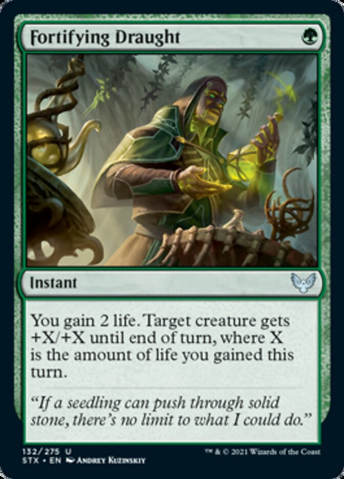 Fortifying Draught [Strixhaven: School of Mages] Foil