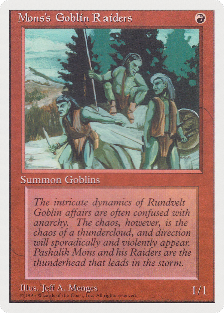 Mons's Goblin Raiders  [Rivals Quick Start Set]