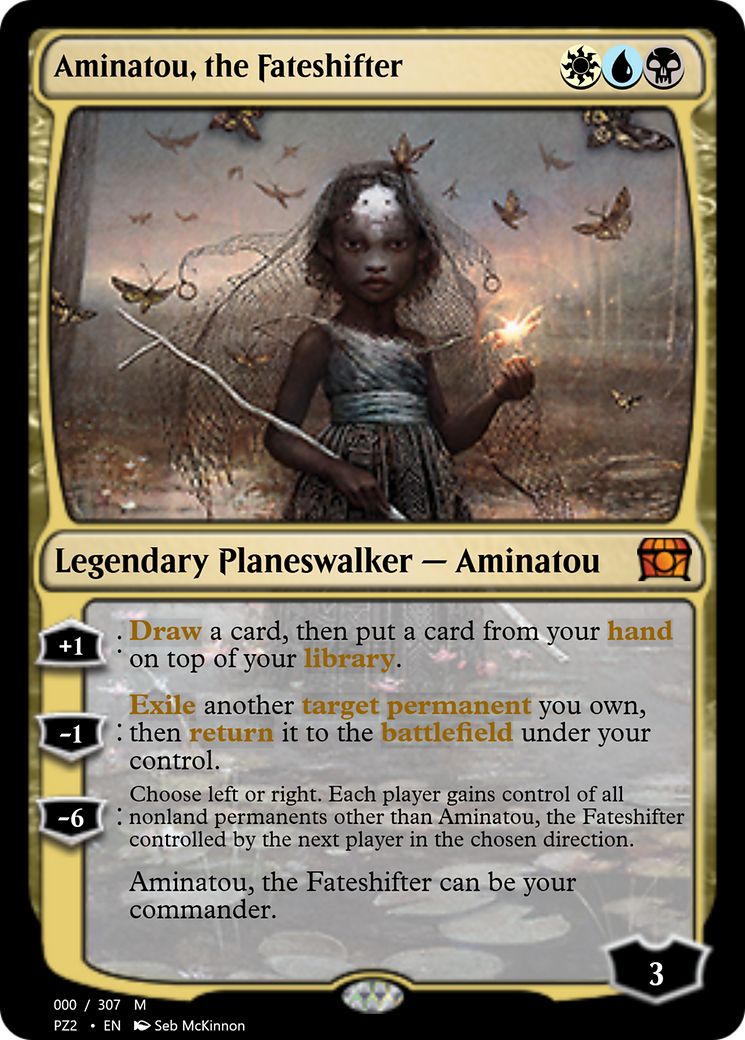 Aminatou, the Fateshifter  [Treasure Chest] Foil