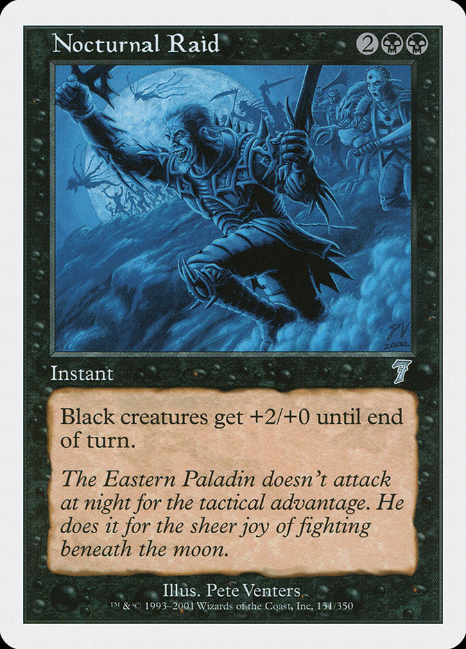 Nocturnal Raid [Seventh Edition] Foil