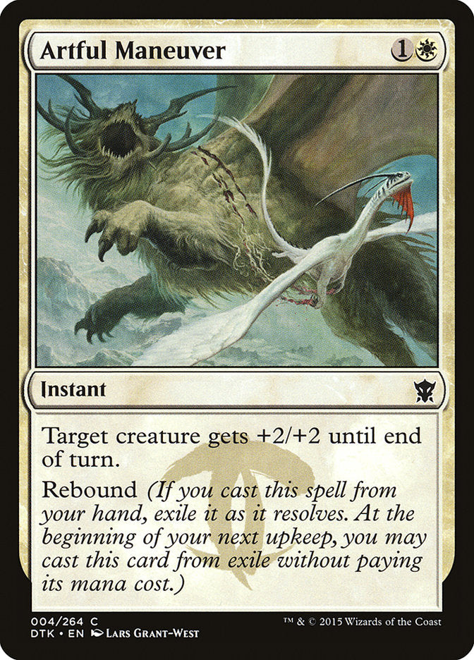 Artful Maneuver [Dragons of Tarkir] Foil