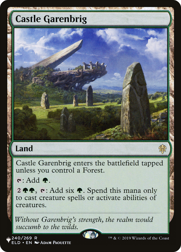 Castle Garenbrig [The List] Foil
