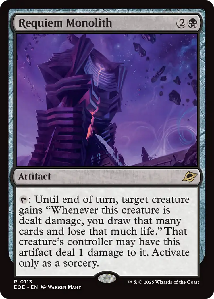 Requiem Monolith [Edge of Eternities] Foil