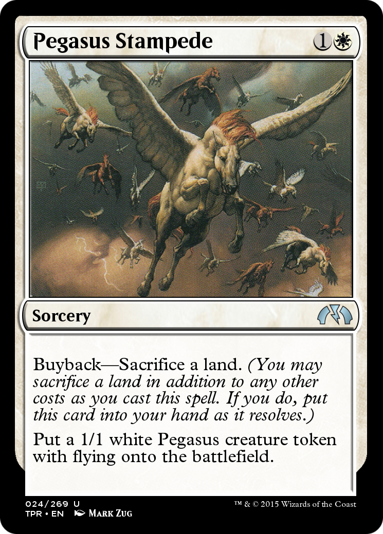 Pegasus Stampede  [Tempest Remastered] Foil