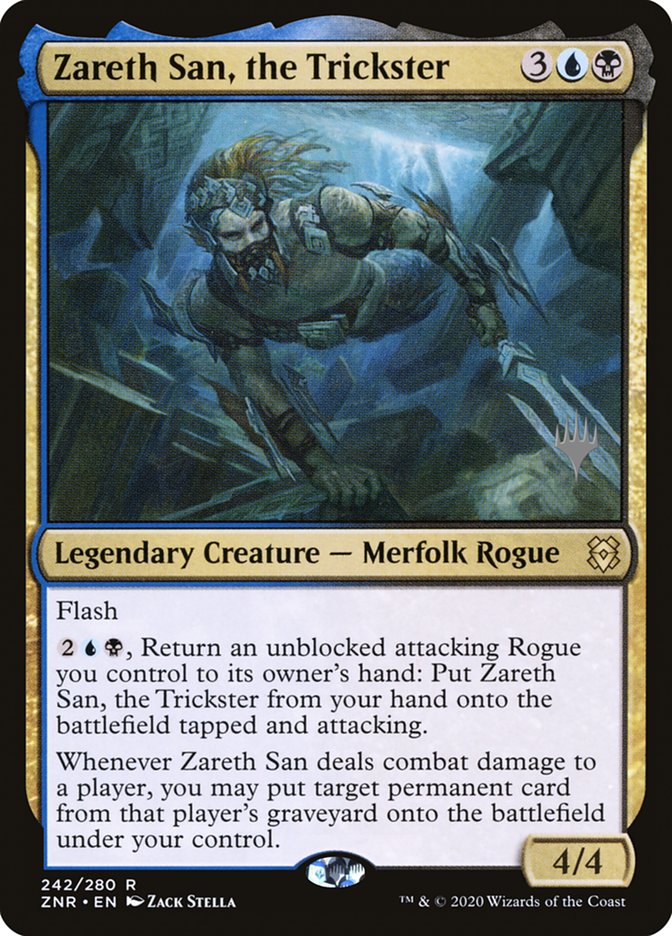 Zareth San, the Trickster (Promo Pack) [Zendikar Rising Promos] Foil
