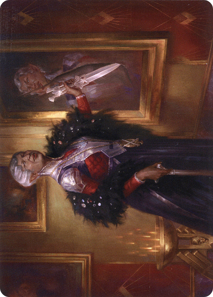 Evelyn, the Covetous // Evelyn, the Covetous  [New Capenna Art Series] (Borderless) Foil