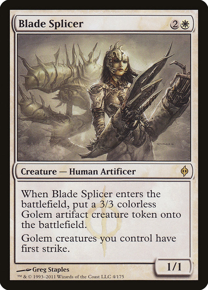 Blade Splicer [New Phyrexia] Foil
