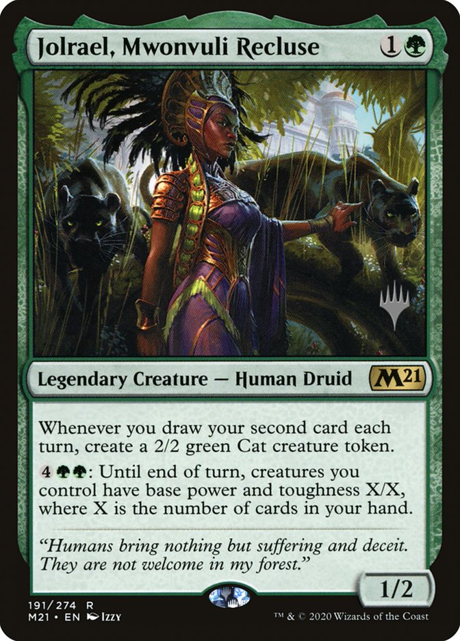 Jolrael, Mwonvuli Recluse (Promo Pack) [Core Set 2021 Promos] Foil