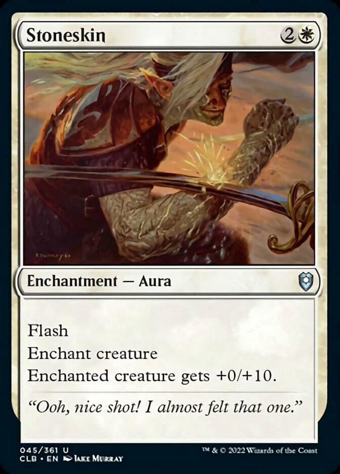 Stoneskin [Commander Legends: Battle for Baldur's Gate] Foil