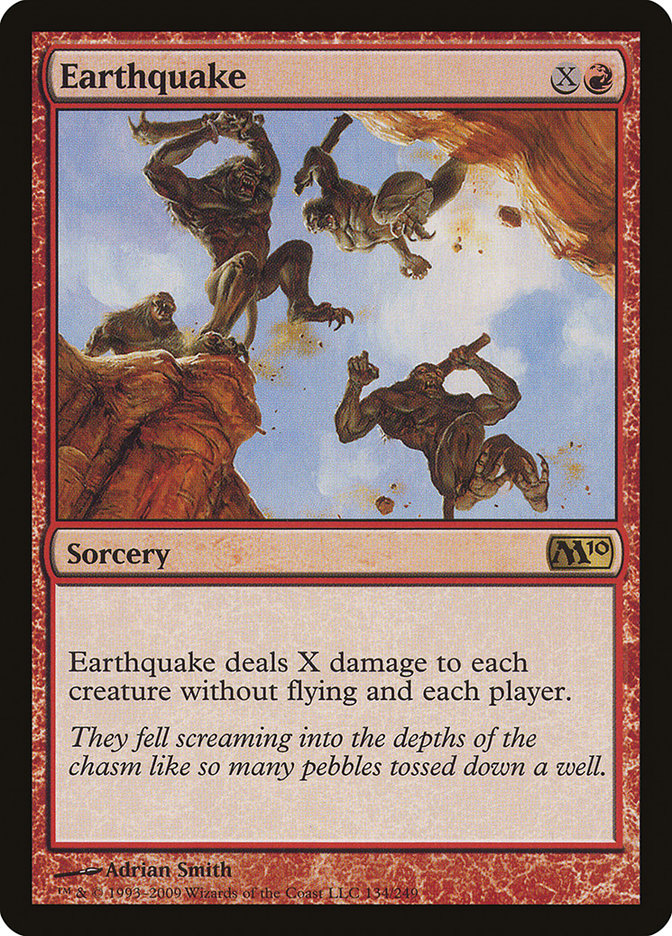 Earthquake [Magic 2010] Foil