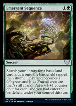 Emergent Sequence [Strixhaven: School of Mages] Foil