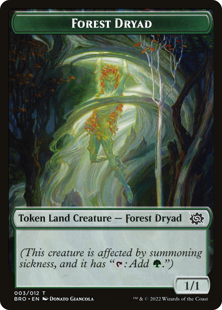 Forest Dryad  [The Brothers' War Tokens]