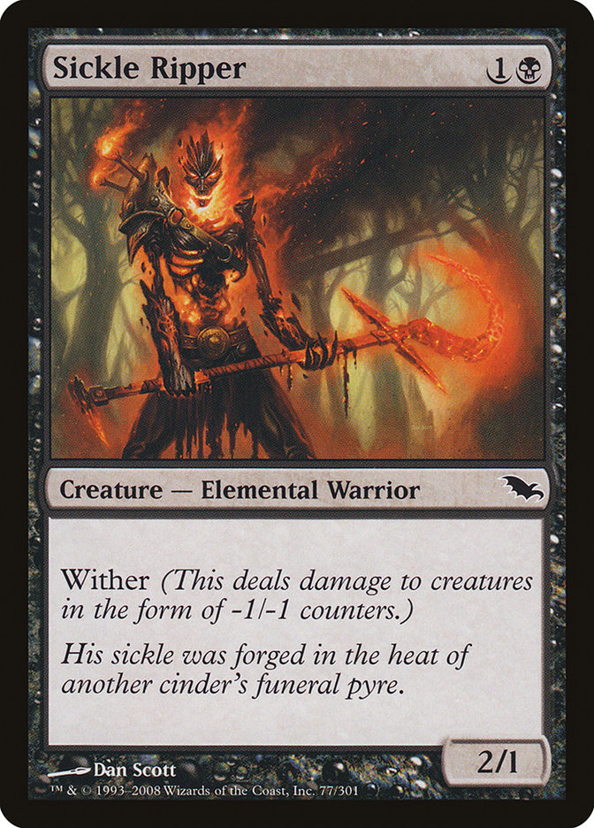 Sickle Ripper [Shadowmoor] Foil