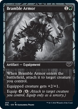 Bramble Armor (455) [Innistrad: Double Feature] Foil