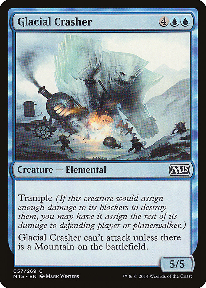 Glacial Crasher [Magic 2015] Foil