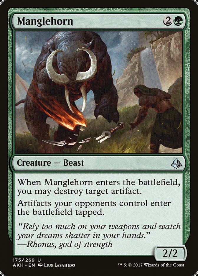 Manglehorn [Amonkhet] Foil