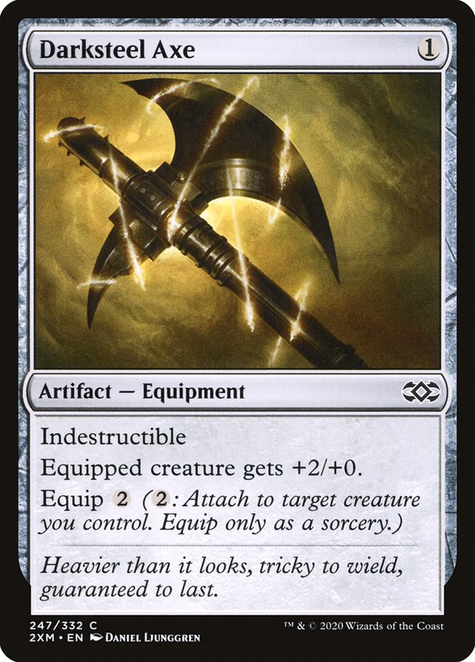 Darksteel Axe [Double Masters] Foil