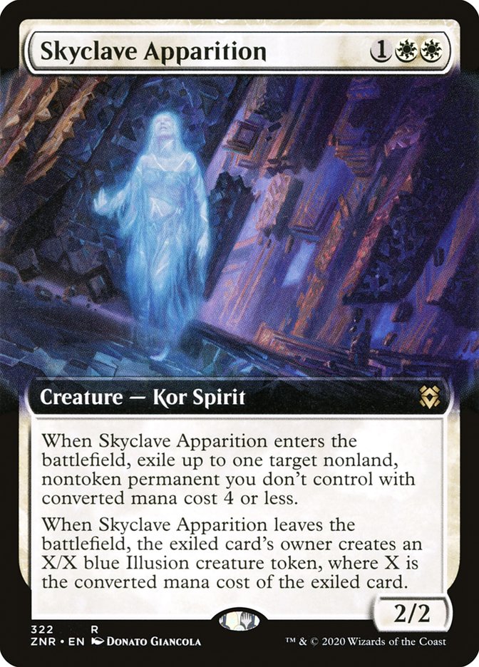 Skyclave Apparition (Extended Art) [Zendikar Rising] Foil
