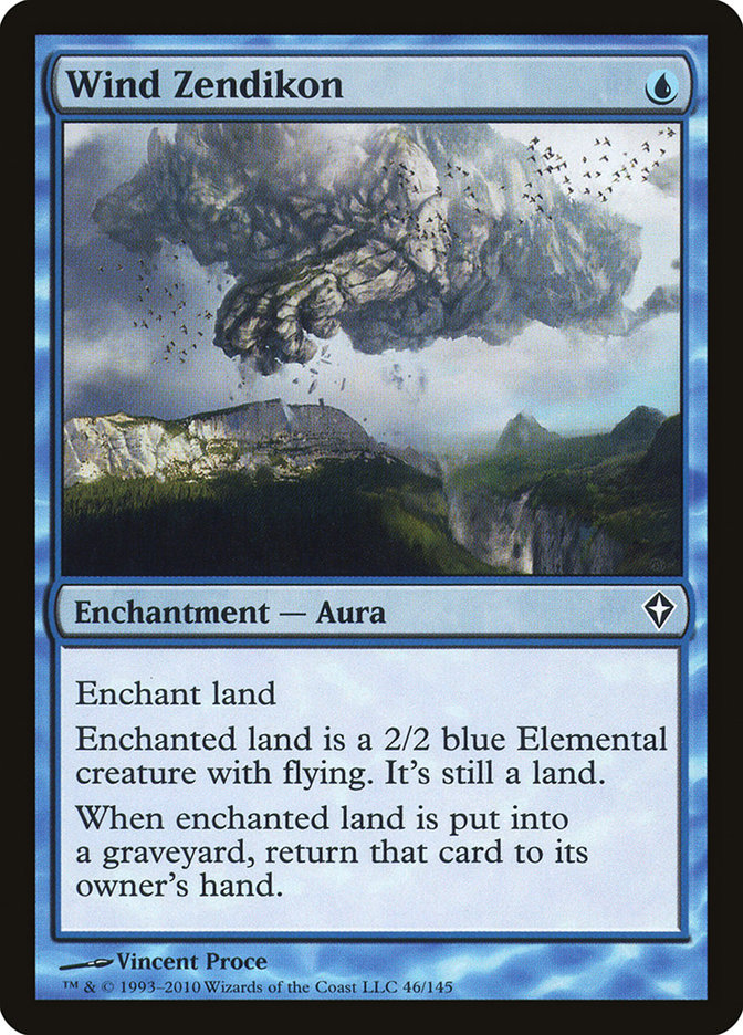 Wind Zendikon [Worldwake] Foil