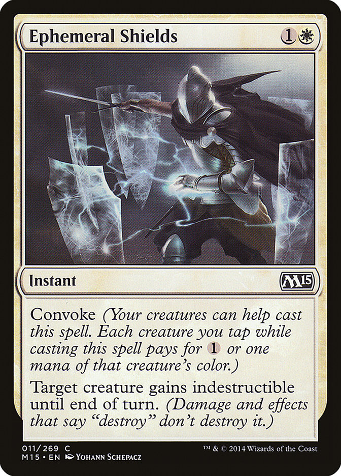 Ephemeral Shields [Magic 2015] Foil
