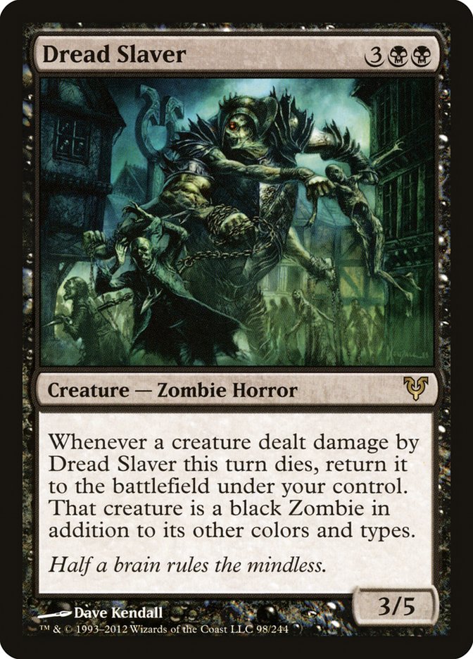 Dread Slaver [Avacyn Restored] Foil