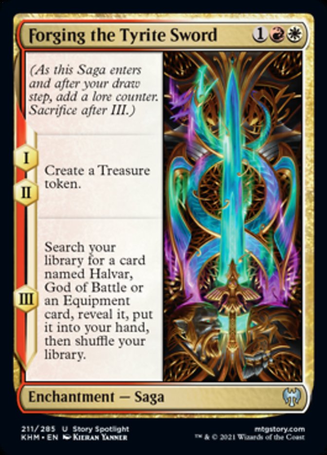 Forging the Tyrite Sword [Kaldheim] Foil