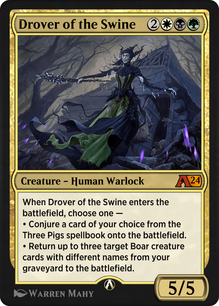 Drover of the Swine  [Alchemy: Wilds of Eldraine]