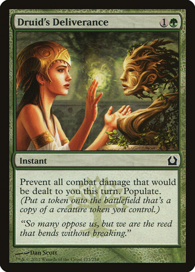 Druid's Deliverance [Return to Ravnica] Foil