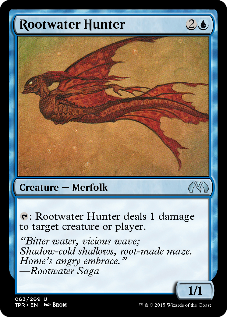 Rootwater Hunter  [Tempest Remastered] Foil